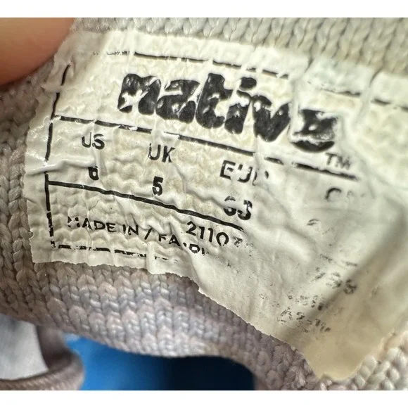 Native Mercury Liteknit Sneakers - Lot Of 2 - Womens 7.5‎ - 8.5  Mens 5.5 - 6.5 - Picture 16 of 16